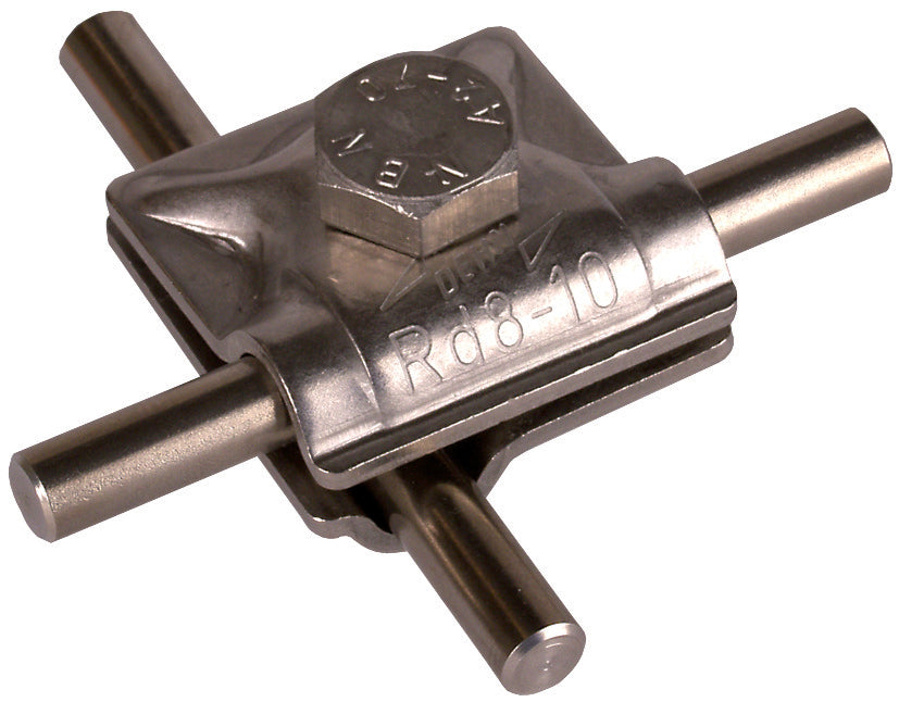 Dehn MV Abrazadera StSt Para RD 8-10mm Con Tornillo Hexagonal Kit - 390059