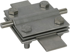 DEHN Unidad en cruz de acero inoxidable RD 7-10 FL 40mm Interlock - 319229