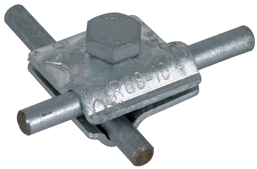 Abrazadera Dehn MV Con Tornillo Hexagonal Para Rd 8-10mm - 390050 [2 piezas]