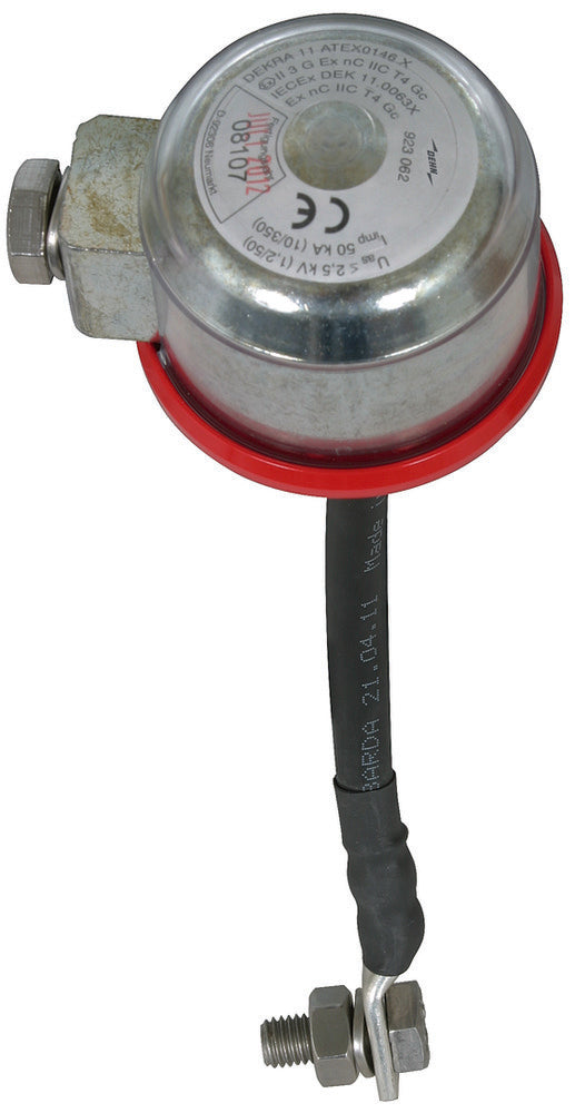 Vía de chispas aislante para zona Ex con cable de conexión Cu 25mm2 L 300mm - 923062