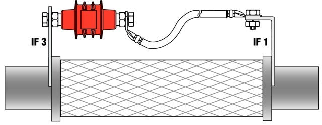 Aislador De Chispas Con Tornillos Roscados Para Zona Ex - 923100