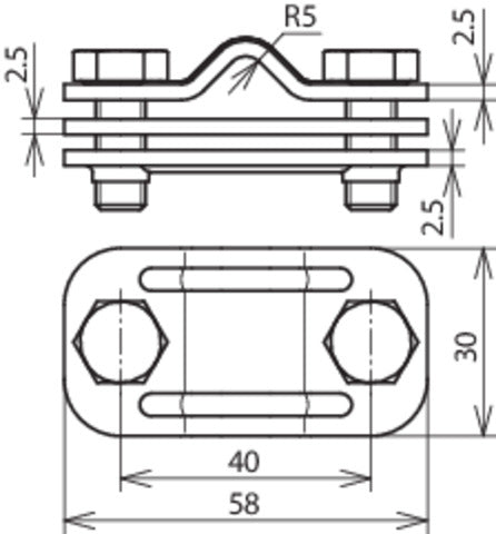 Pinza Desconectadora Dehn Uni Con Placa Intermedia - 459139