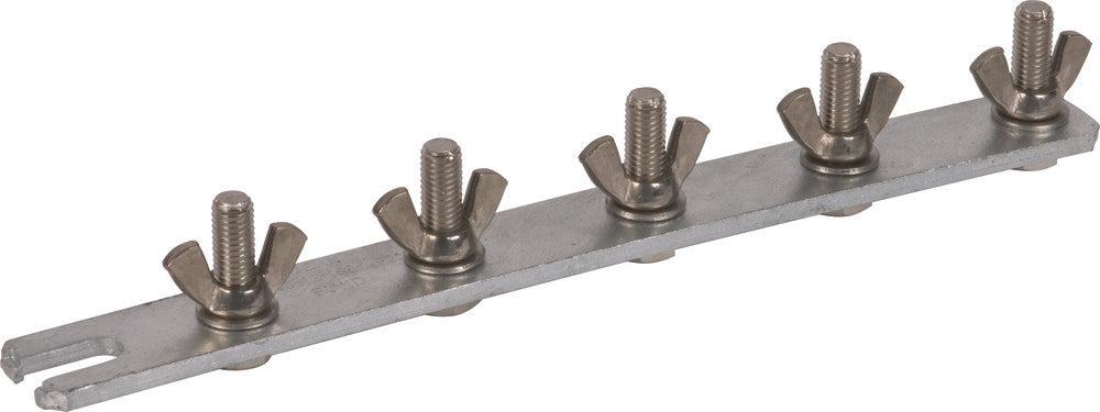 Barra colectora de puesta a tierra Dehn 290mm Con Soporte Tornillos M10x35 - 466192