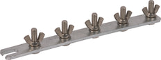 Barra colectora de puesta a tierra Dehn 290mm Con Soporte Tornillos M10x35 - 466192