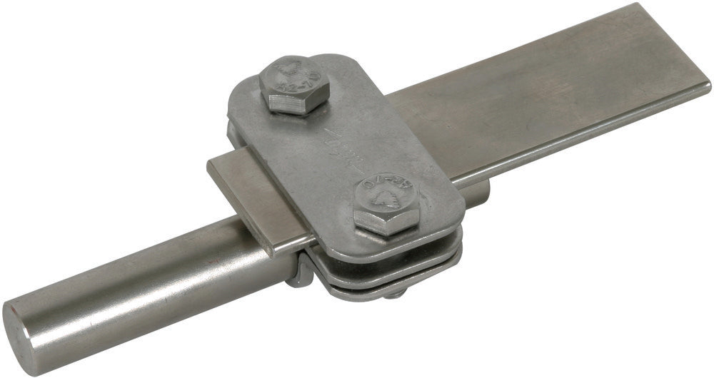 Abrazadera de desconexión de acero inoxidable Dehn Uni con placa - 459159