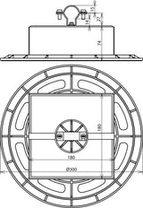 Dehn Soporte Para Condiciones De Techo Con Placa Base Y Bloque De Hormigón - 253333