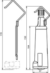 Herramienta de desaislado Dehn Helix para conductores HVI D 20-27mm - 597230