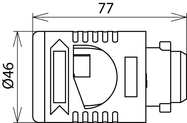 Herramienta de desaislado de corte Dehn CUI Head 20 - 597020