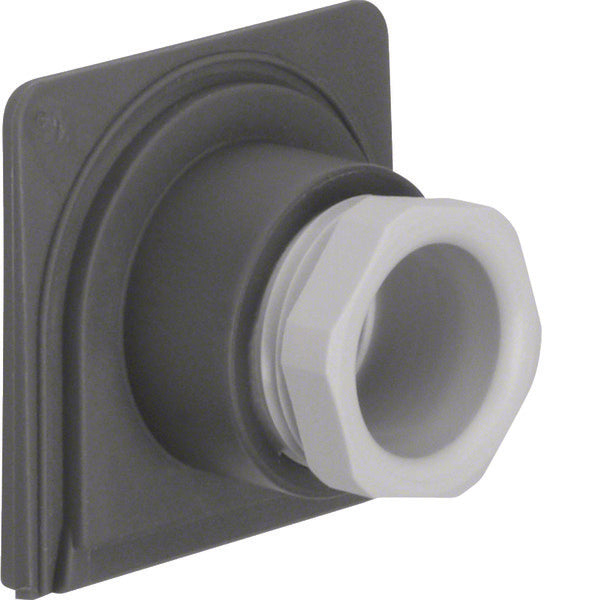 Hager Berker W1 Entrada de Tubo Gris M20 x 1.5 Con Wartel - 18163515 [2 piezas]