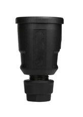 ABL Acoplamiento Schuko negro con toma de tierra IP44 3x2,5mm - 1579-100 [2 piezas]