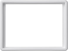 Gira S-Color Blanco Puro Doble Marco Cubreenchufe - 093440 [2 piezas]