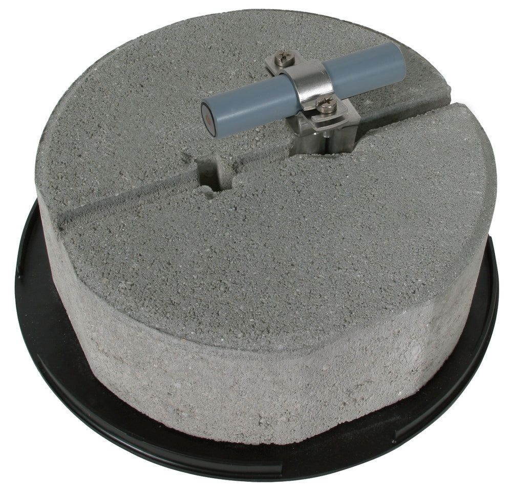 Soporte Dehn Para Conductor De Techo Con Placa De Soporte Y Bloque De Hormigón - 253239