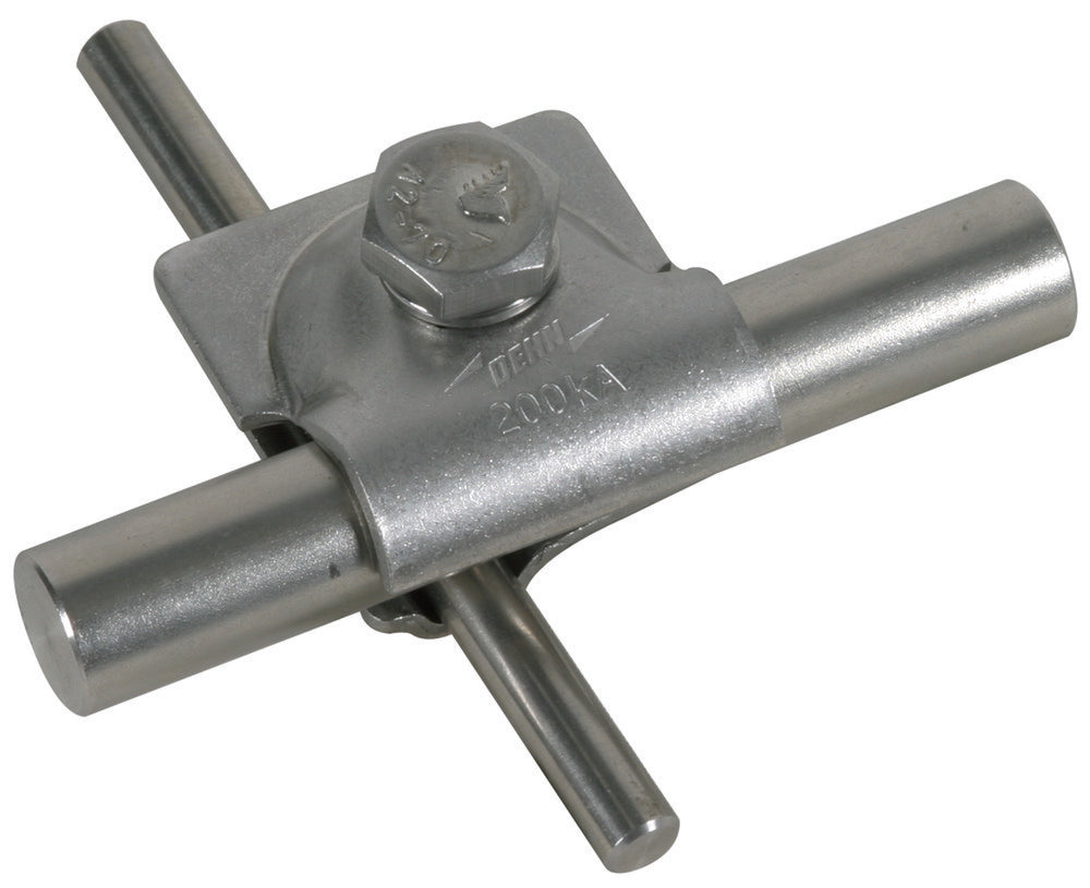 Abrazadera Dehn MV StSt 200KA Con Tornillo Hexagonal Y Arandela De Muelle - 392209