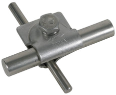 Abrazadera Dehn MV StSt 200KA Con Tornillo Hexagonal Y Arandela De Muelle - 392209