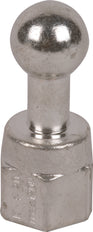 Punta esférica fija Dehn recta M10 20mm rosca hembra - 754205