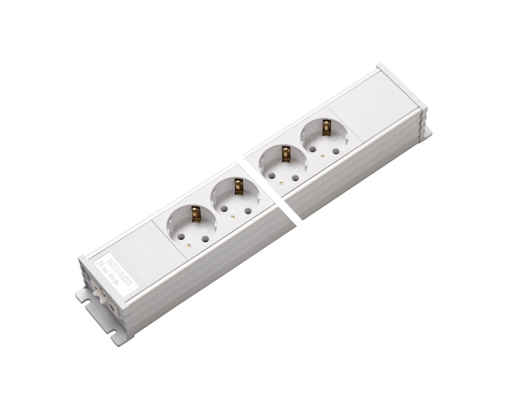 Regleta de 8 tomas sin interruptor Martin Kaiser AC166 - 1154/8-2/WS [10 Piezas]