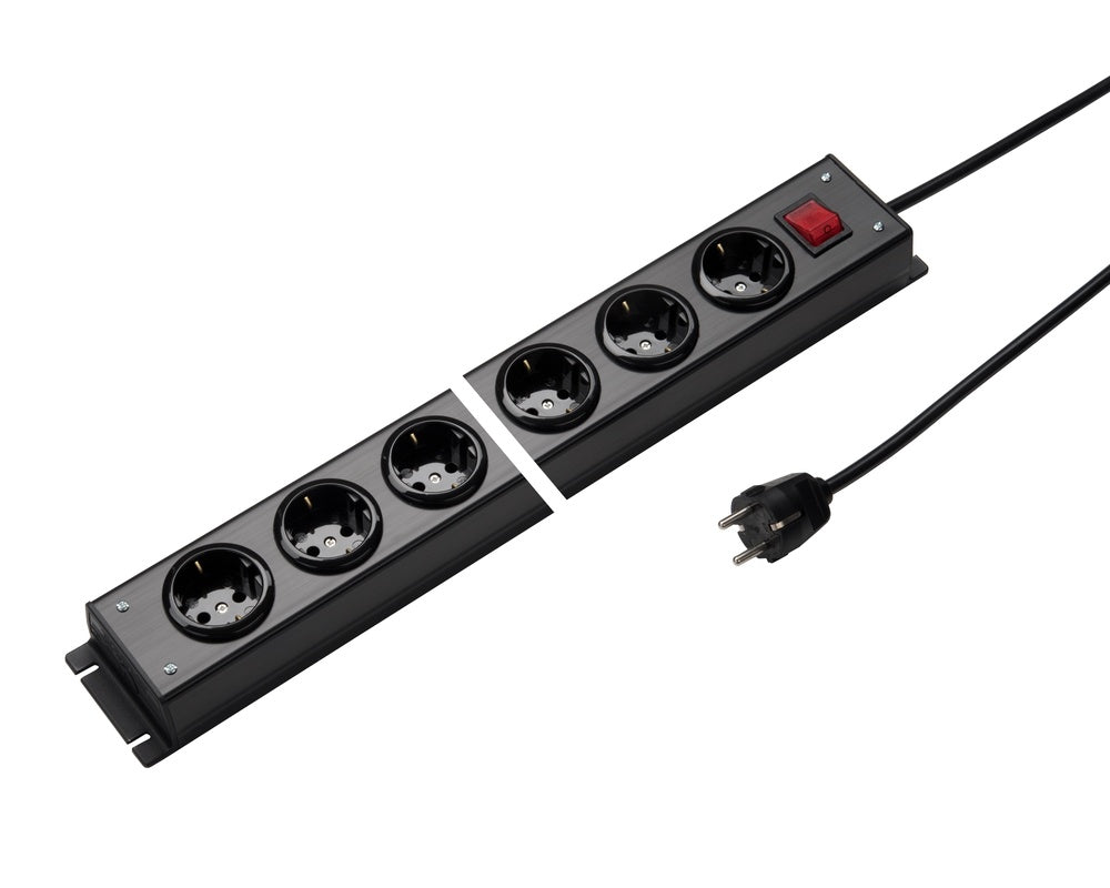 Martin Kaiser Regleta conmutada de 8 vías con cable de 1,5 m - 1001ZL8sw15 [10 Piezas]