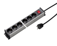 Regleta de enchufes Martin Kaiser con interruptor y cable de 1,5 m - 1101ZL10l-sw15 [10 Piezas]