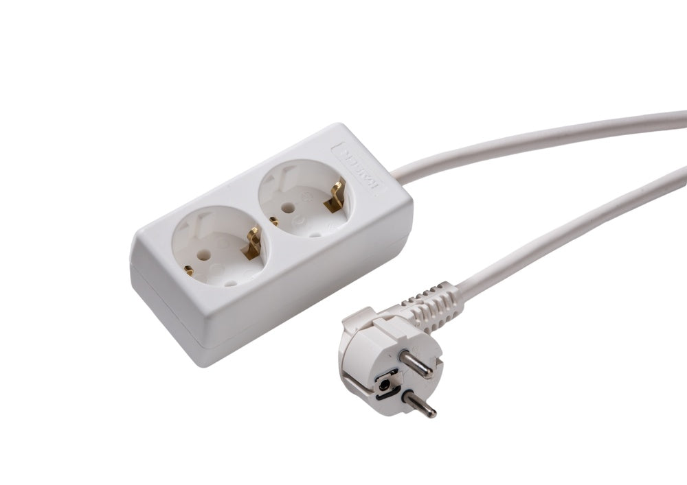 Toma De Corriente De 2 Vías Martin Kaiser Con Cable De 1,5m - 1020ZL/15W/KWS