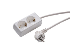 Toma De Corriente De 2 Vías Martin Kaiser Con Cable De 1,5m - 1020ZL/15W/KWS