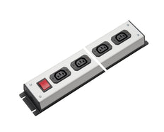 Regleta de enchufes Martin Kaiser de 8 vías con interruptor IEC C13 10Amp - 1021/8l-sw [10 Piezas]