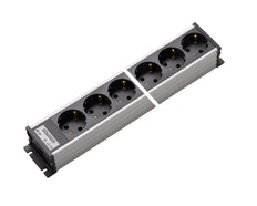 Regleta de enchufes Martin Kaiser de 6 vías sin interruptor - 1102/6l-sw [10 Piezas]