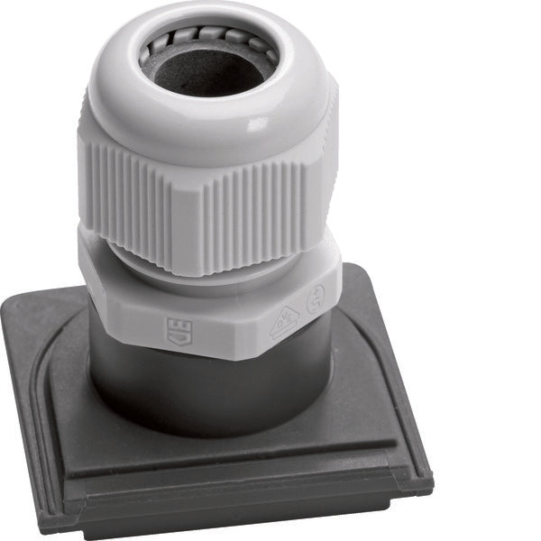 Hager Berker M20 Perno de Entrada de Cable Tuerca de Unión Gris Mate - 18163525 [2 piezas]