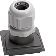 Hager Berker M20 Perno de Entrada de Cable Tuerca de Unión Gris Mate - 18163525 [2 piezas]