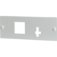 Placa frontal Eaton Acero 1xNZM1 y XFI Horizontal 200x600mm - 174410
