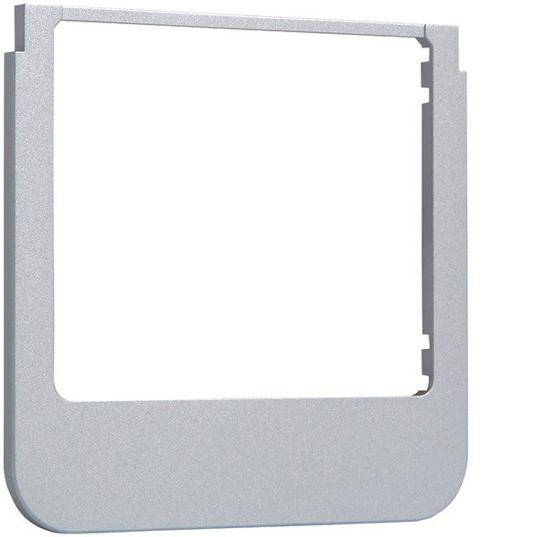 Hager Berker Marco de Diseño Redondeado Aluminio Mate - WD1113
