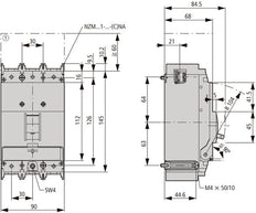 Eaton N1-63 Interruptor Desconector Trifásico 63A - 259143