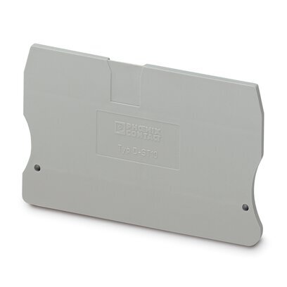 Phoenix Contact D-ST 10 Tapa Gris - 3036644 [10 Piezas]