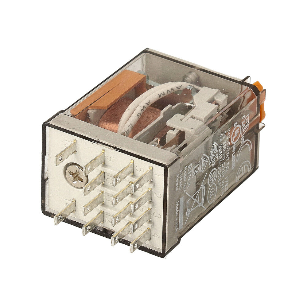Finder 55.34 Relé 4CO Industrial 7A 48VAC - 55.34.8.048.0040
