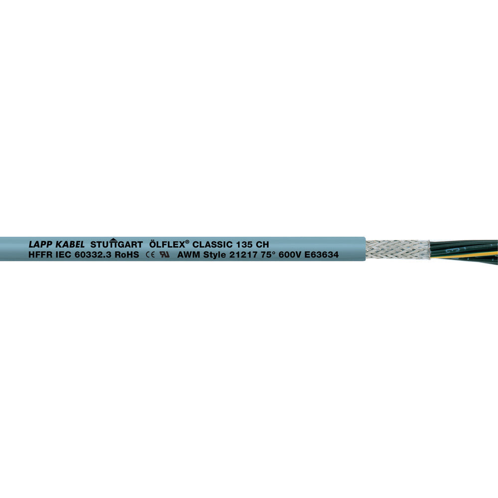OLFLEX Classic 135 CH 3G0.75 Cable De Control Blindado EMC - 1123233 [20 Metros]