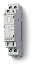 Finder 25A Contacto Modular 2NO 230V CA/CC Con LED - 22.32.0.230.4340