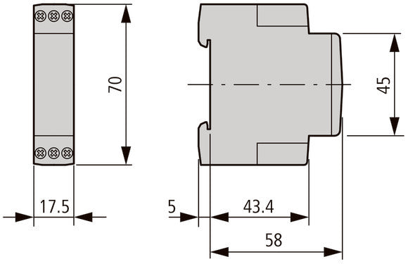 Relé De Temporización Multifunción ETR2 24-240 V CA/CC - 262689