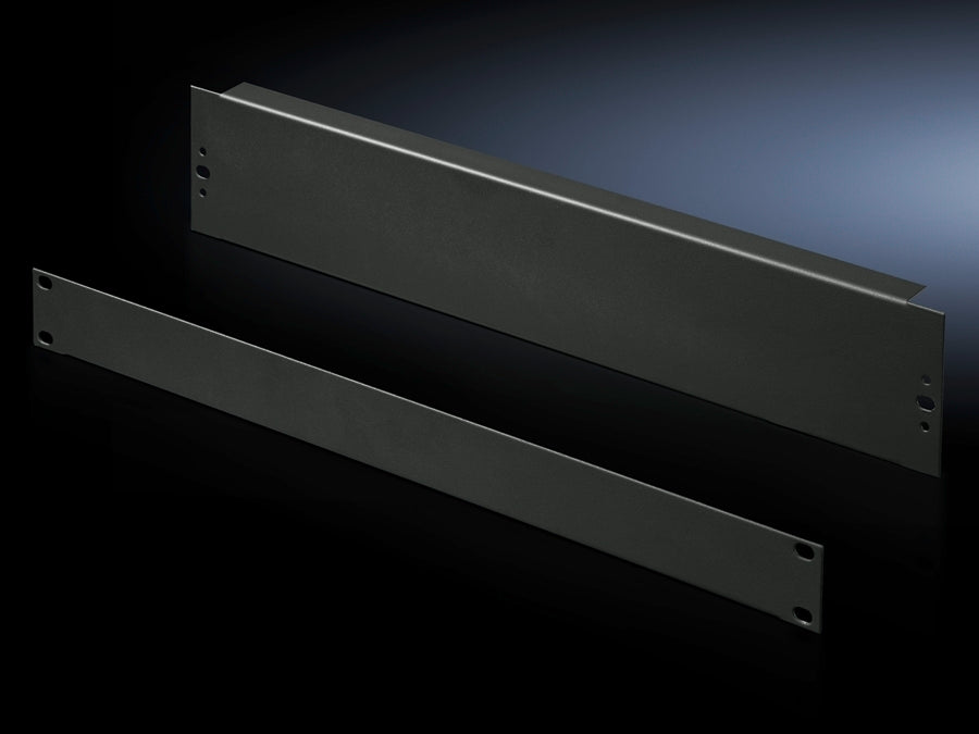 Rittal 2U 19-Pulgadas Panel De Cierre Negro RAL9005 - 7152005 [2 Piezas]