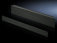 Rittal 1U 19-Pulgadas Panel De Cierre Negro RAL9005 - 7151005 [2 Piezas]