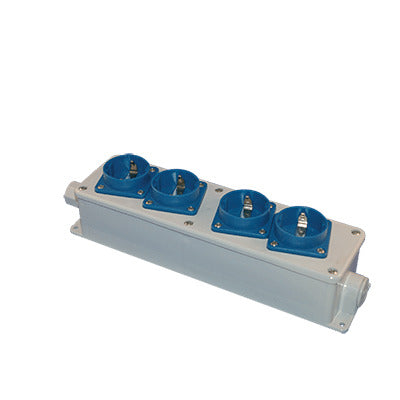 Hateha VD16 Caja De Distribución De Energía De 4 Salidas 16A 230V - 12.202.000