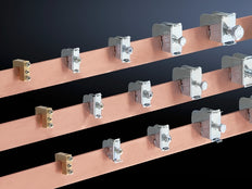 Rittal SV Abrazadera De Conductor 1-4mm² Montaje En Riel De 10mm - 3455500 [15 Piezas]