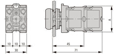 Eaton M22-CLED-B Módulo De Luz De Señal LED Azul - 218061