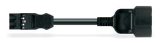 Cable Adaptador Wago Eca Con Conector Schuko 2M Negro - 771-9993/406-201