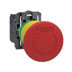 Schneider Electric XB5AS8445 Botón De Parada De Emergencia 40mm - XB5AS8445