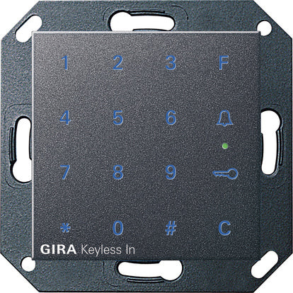 Gira Sin Llave En Sistema 55 Antracita Teclado De Acceso - 260528