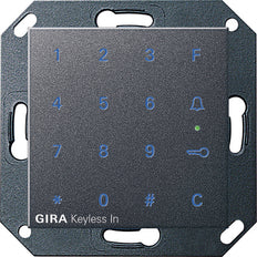 Gira Sin Llave En Sistema 55 Antracita Teclado De Acceso - 260528