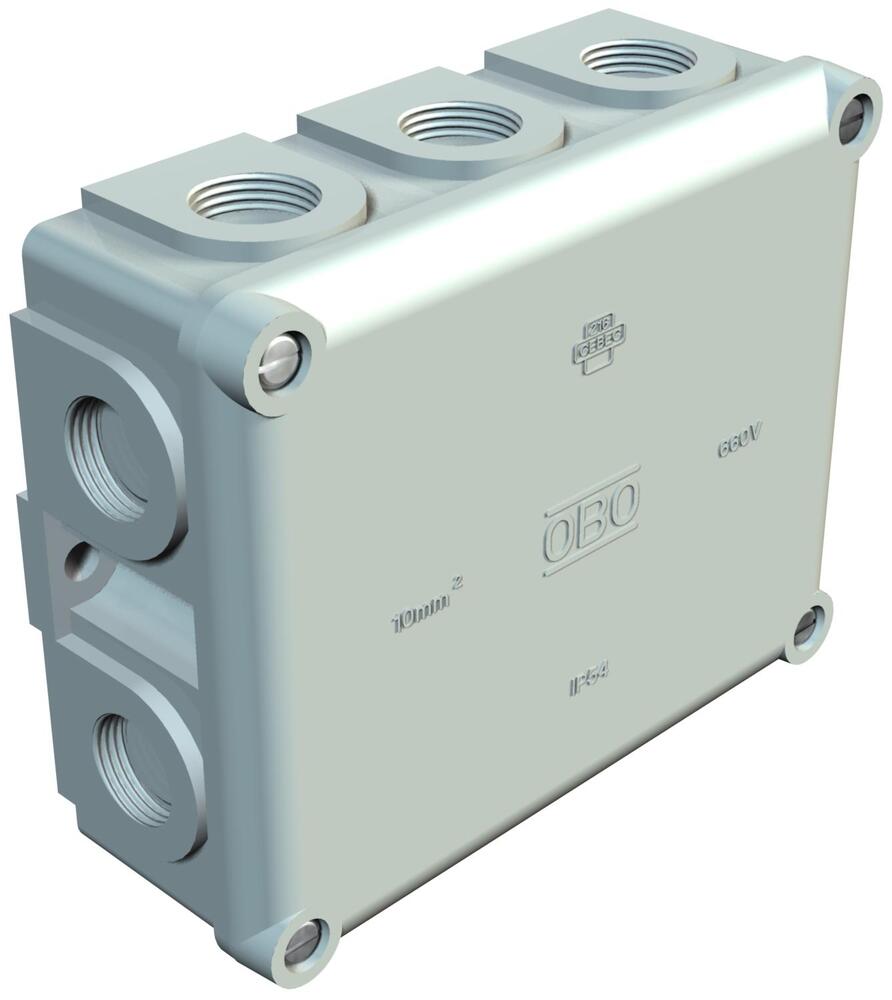 Caja De Conexiones Universal IP54 10xM20 136x111x57mm - 2002345
