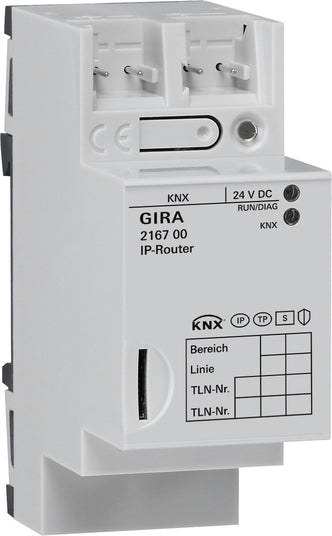 Gira Knx Ip Router Con Seguridad De Datos - 216700