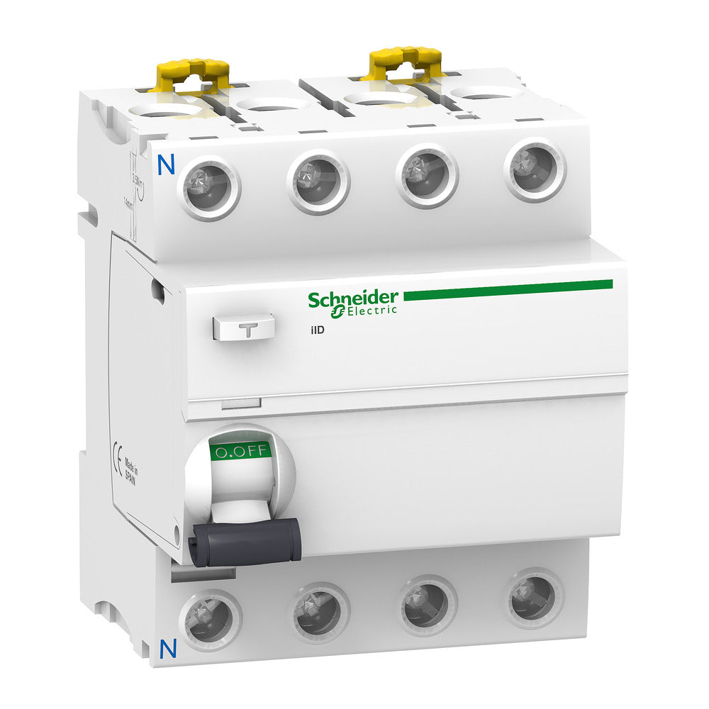 Schneider Electric Acti9 4P 80A 300mA Tipo A RCCB - A9R25480