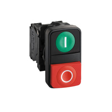 Schneider Electric Botón De Presión De Doble Cabeza - XB5AL73415