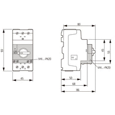 Eaton PKZM0-32 Interruptor De Protección De Motor 25-32A - 278489